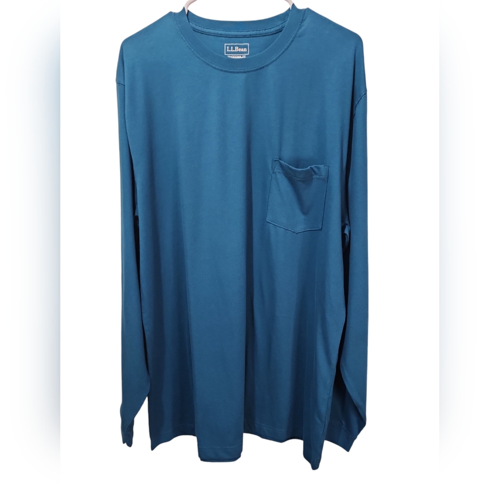 NWOT LL Bean L Tall Men's pocket pullover